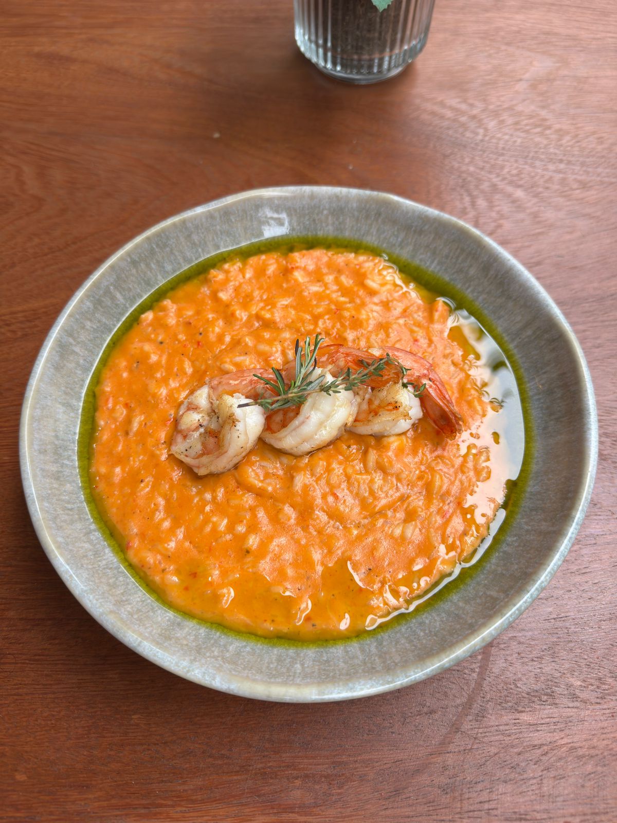 Risoto de Camarão