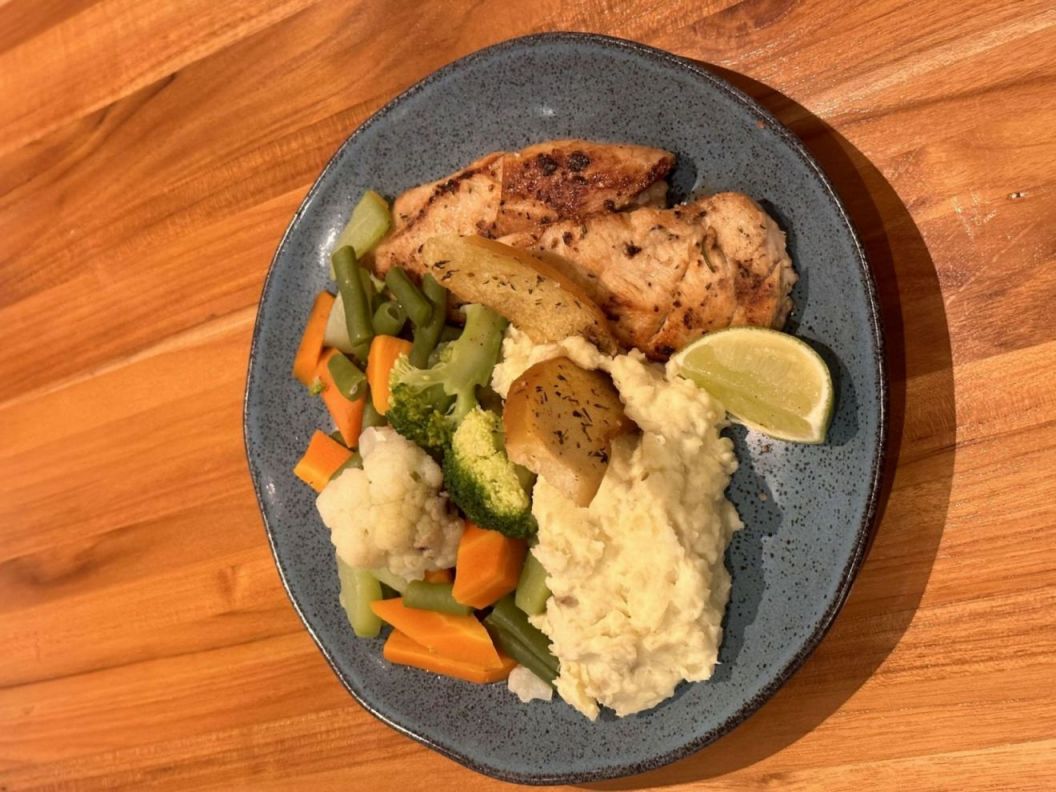 Frango Grelhado com Legumes